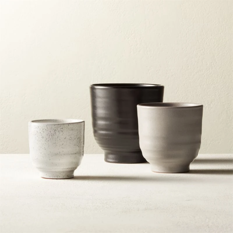 Santino Terracotta Indoor Planter Set Of 3