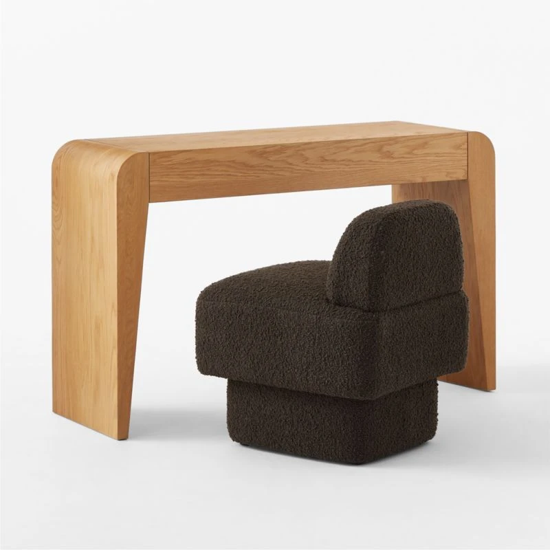 Selena Wood Vanity Table - Image 3