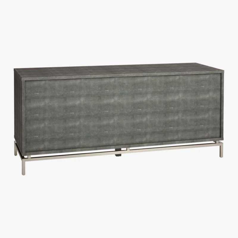 Shagreen Embossed Low Dresser - Image 6