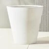 Shore White Stone Indoor/Outdoor Planter XL Set Of 2