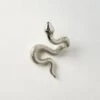 Polished Nickel Snake Wall Hook