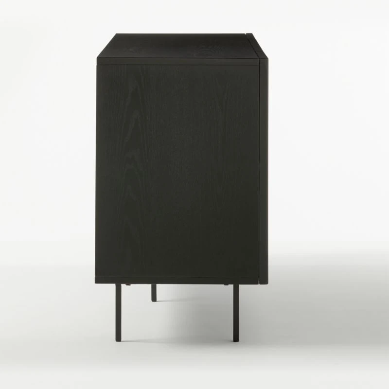 Trace Black Wire Mesh Credenza - Image 11