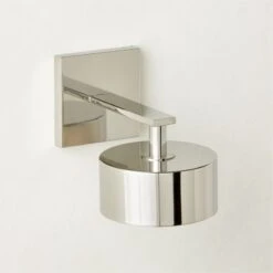 Trada Polished Nickel Wall Sconce Light
