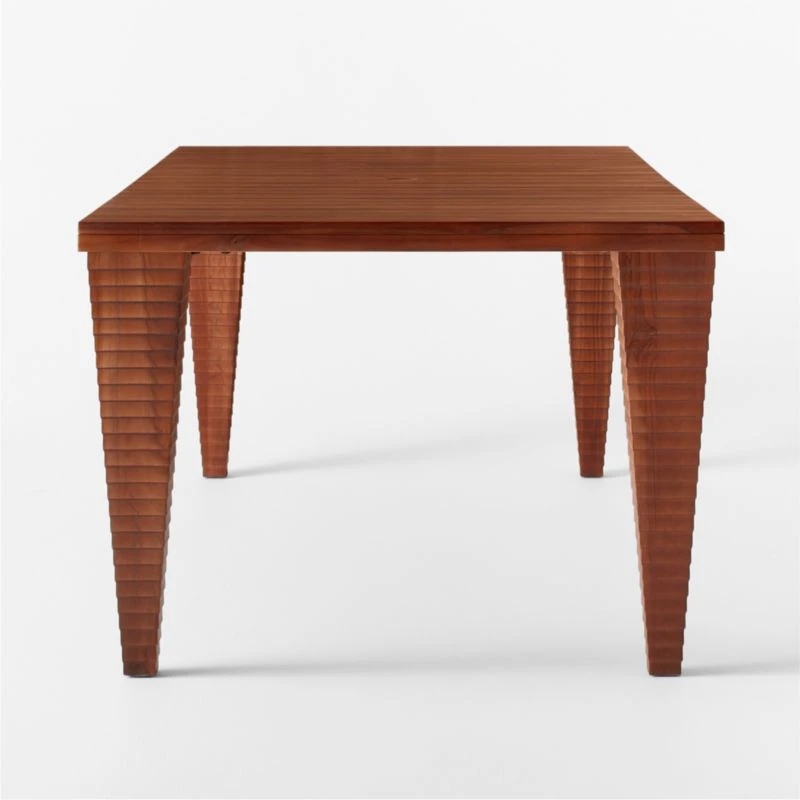 Trepp Teak Outdoor Dining Table - Image 5