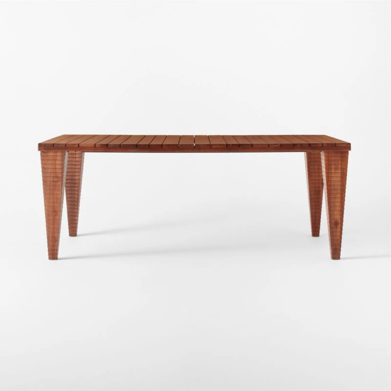 Trepp Teak Outdoor Dining Table - Image 3