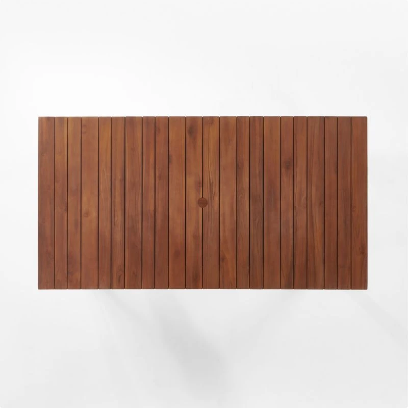 Trepp Teak Outdoor Dining Table - Image 8