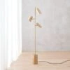 Trio Brass Finish Floor Lamp