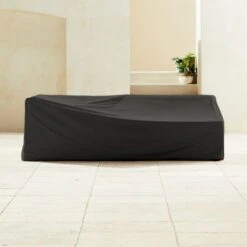 Turn Teak Left Arm Outdoor Daybed Cover