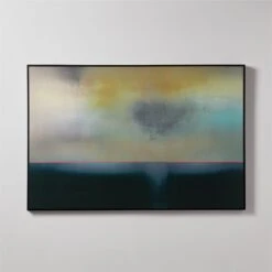 'Unmapped Viewing' Framed Oil Painting Reproduction By Mark Russell Jones 61''x41''