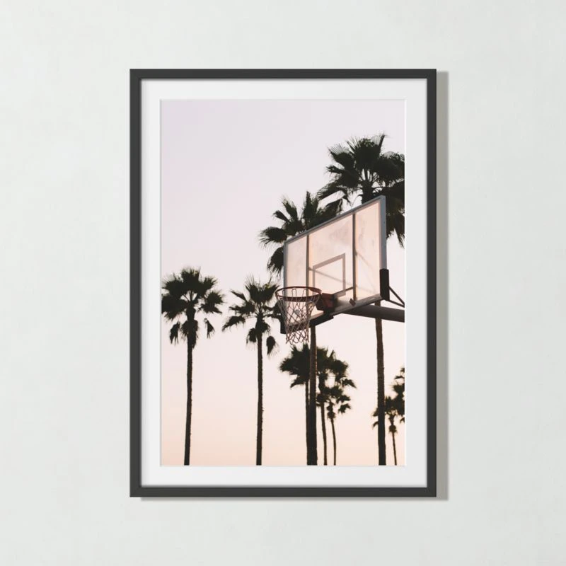 'Venice Hoops' Photographic Print In Black Frame 17.75"x21.75" - Image 2