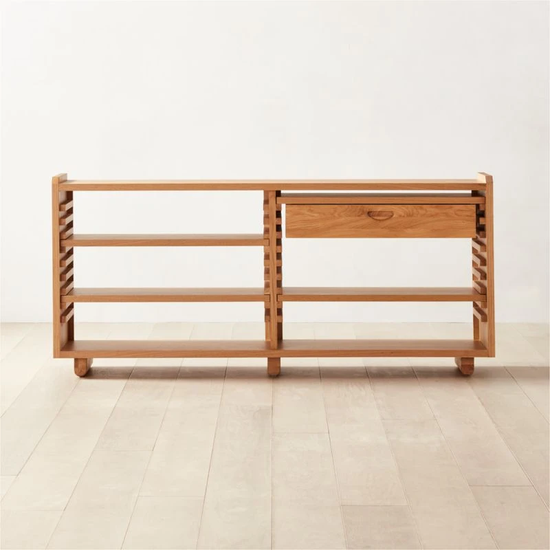 Ventura White Oak Console Table - Image 2