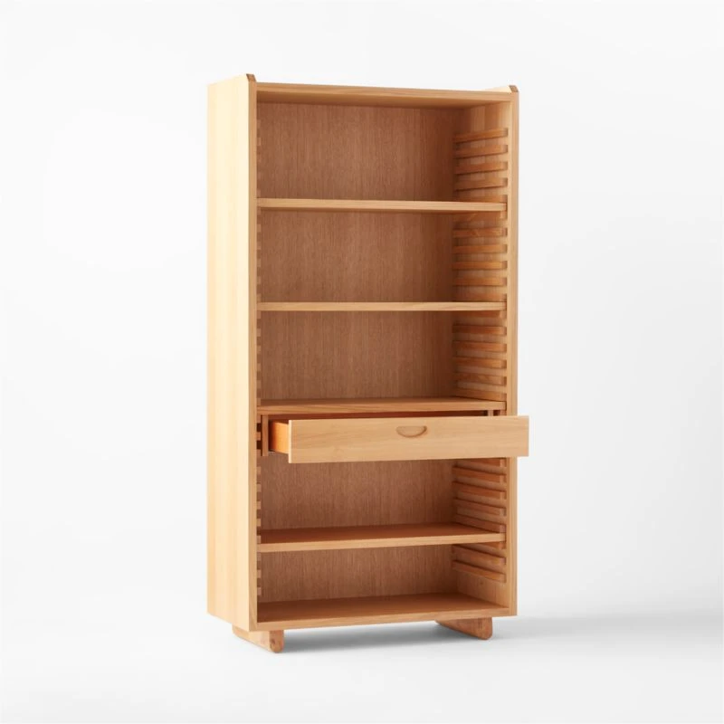 Ventura White Oak Bookcase - Image 6