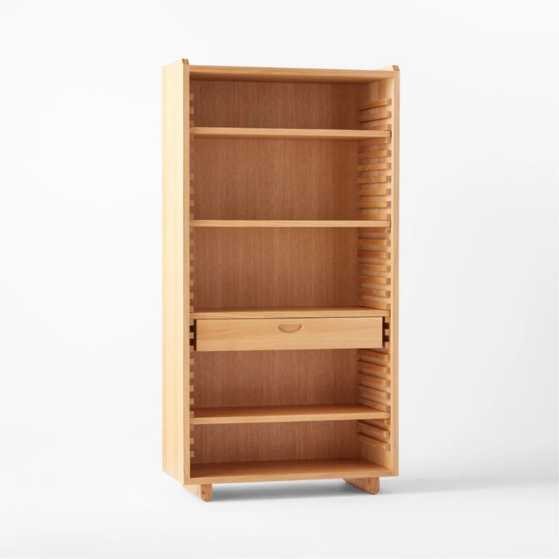 Ventura White Oak Bookcase - Image 5