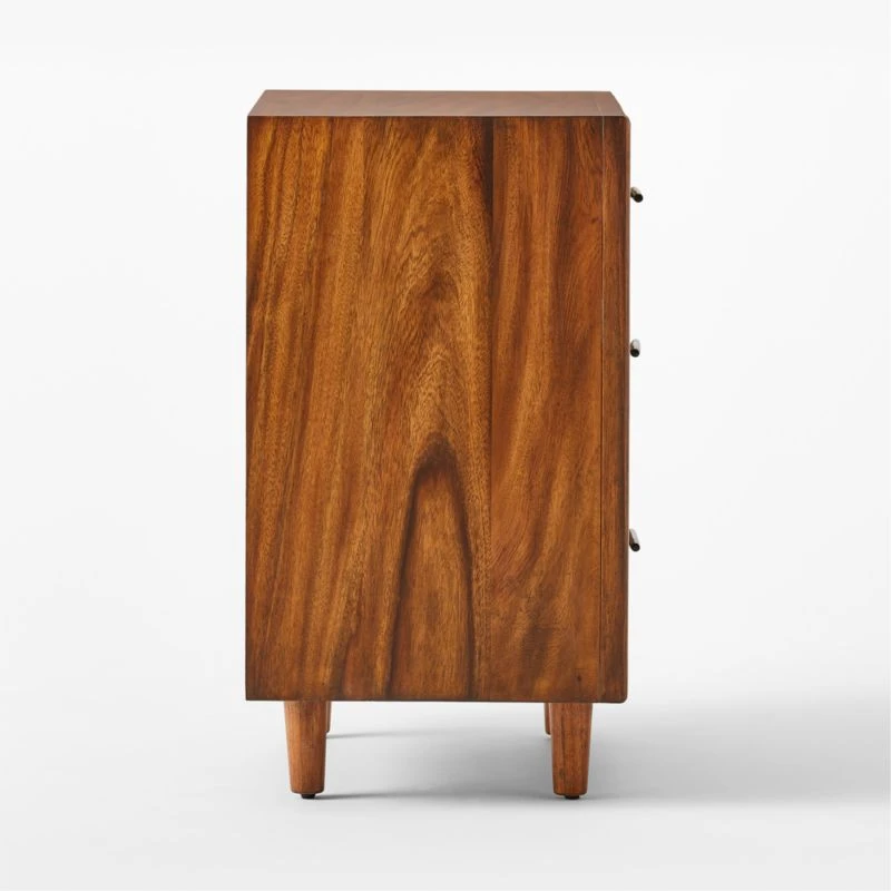 Verano 3-Drawer Rattan Dresser - Image 5