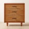Verano 3-Drawer Rattan Dresser