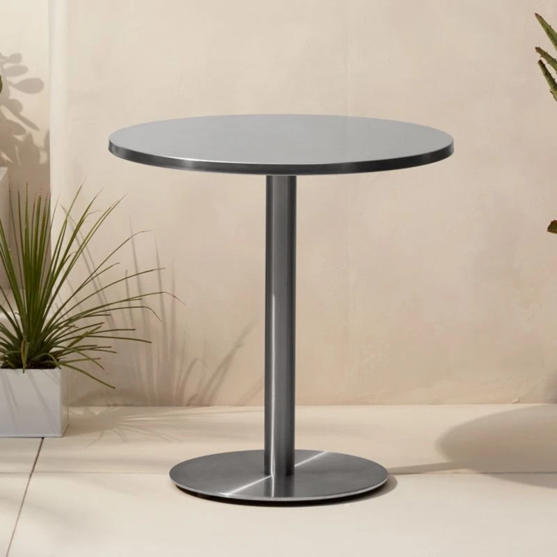 Watermark Stainless Steel Outdoor Bistro Table