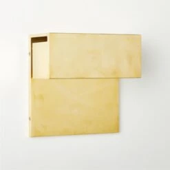 Wilde Polished Brass Task Wall Sconce Light